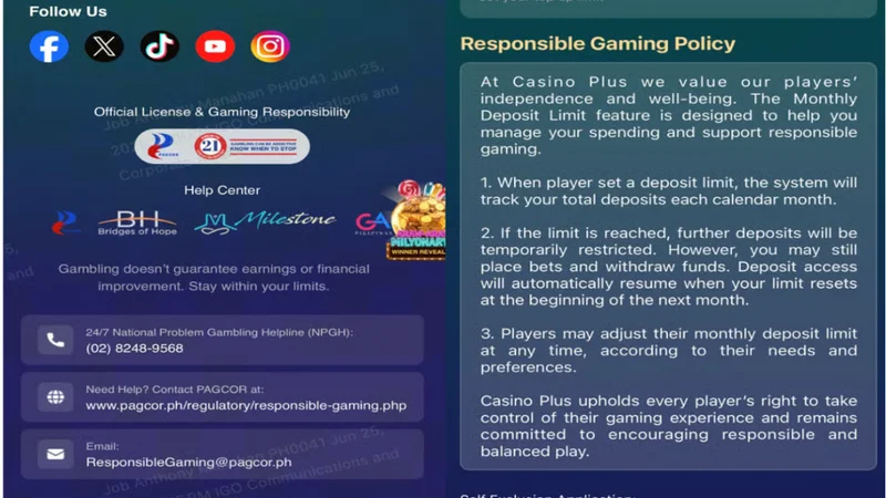 Responsible Gaming Policy: 21+ Player Protection & Support