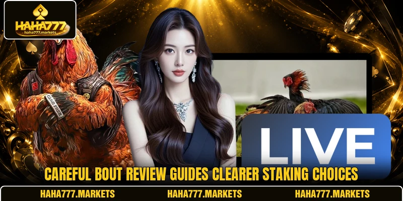 Careful bout review guides clearer staking choices