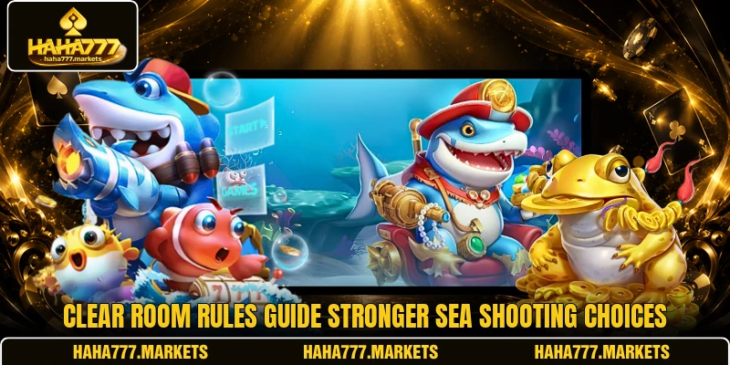 Clear room rules guide stronger sea shooting choices