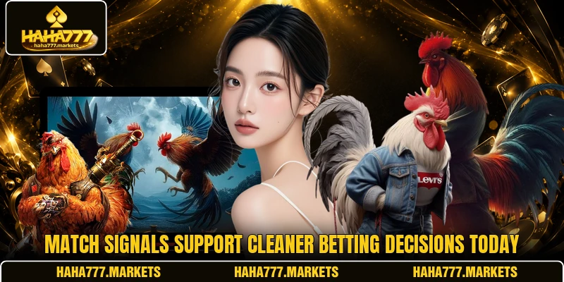 Match signals support cleaner betting decisions today