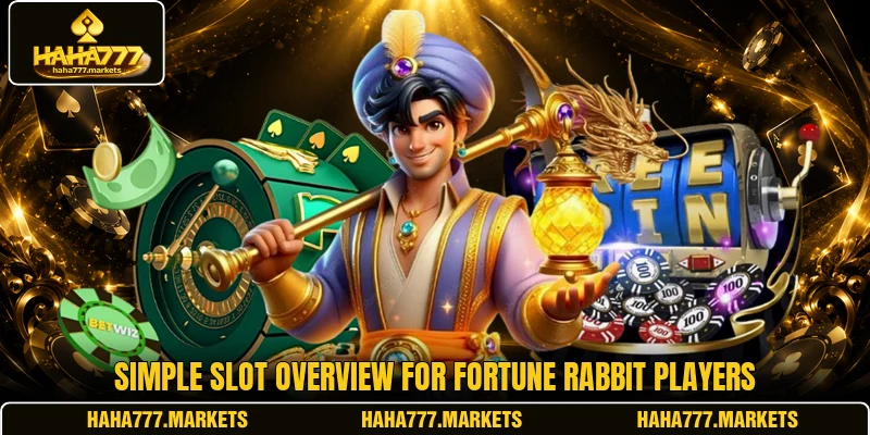 Simple slot overview for Fortune Rabbit players